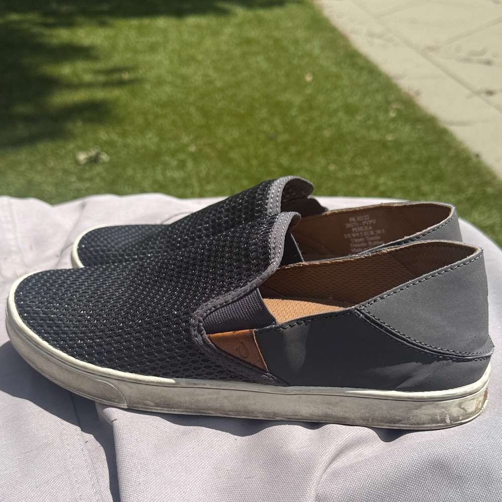Olukai Women’s Slip-On Casual Sneakers in Gray